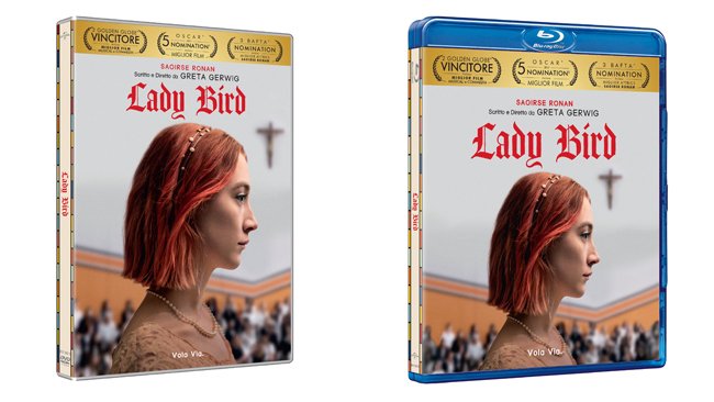 Lady Bird di Greta Gerwig, edizioni DVD e Blu-ray