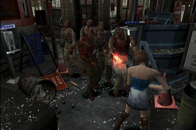 Un'immagine di gioco da Resident Evil 3