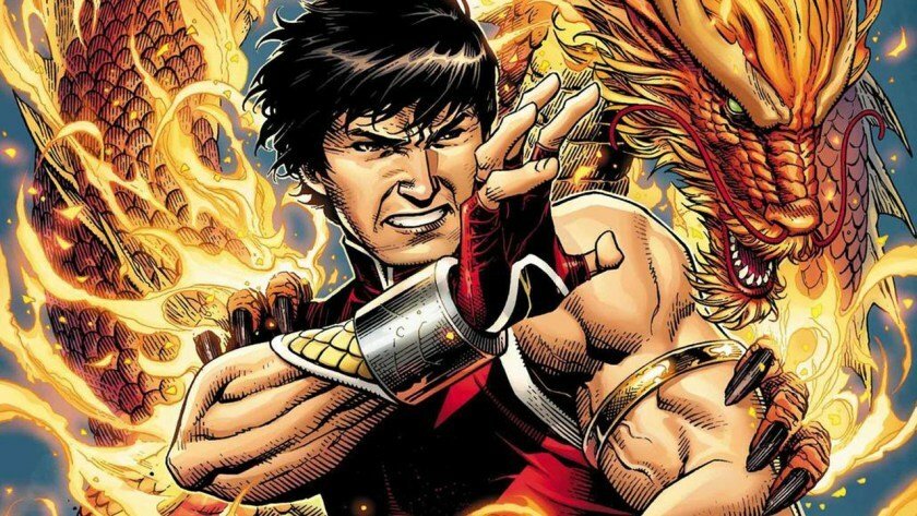 Shang-Chi una illustrazione tratta da un albo Marvel