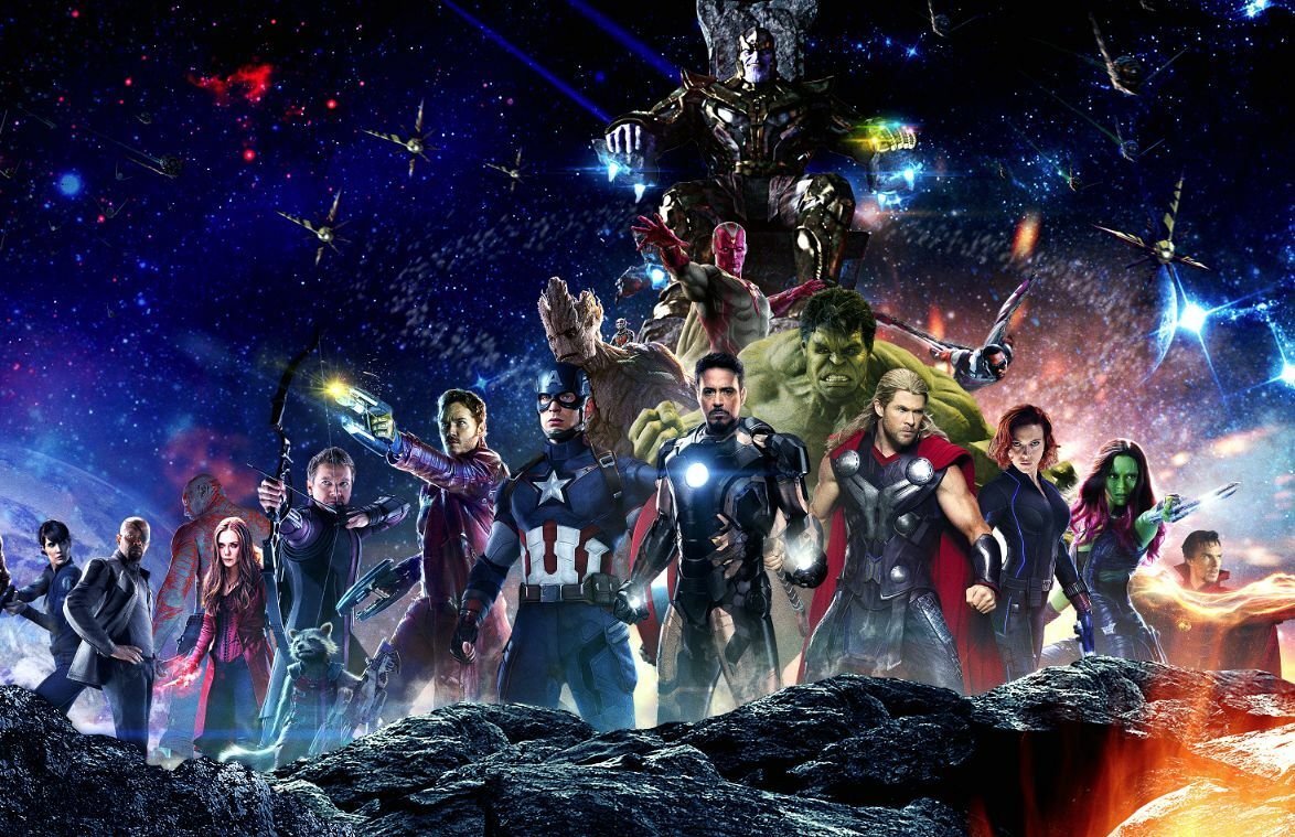 Il poster di Avengers: Infinity War