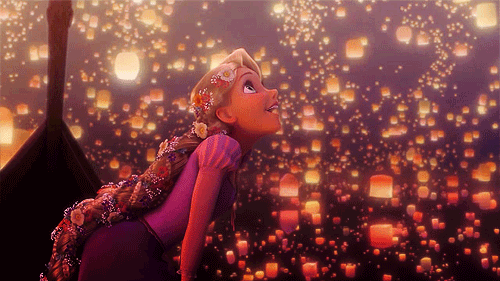 Clicca per vedere l'immagine originale Rapunzel e le lanterne cinesi