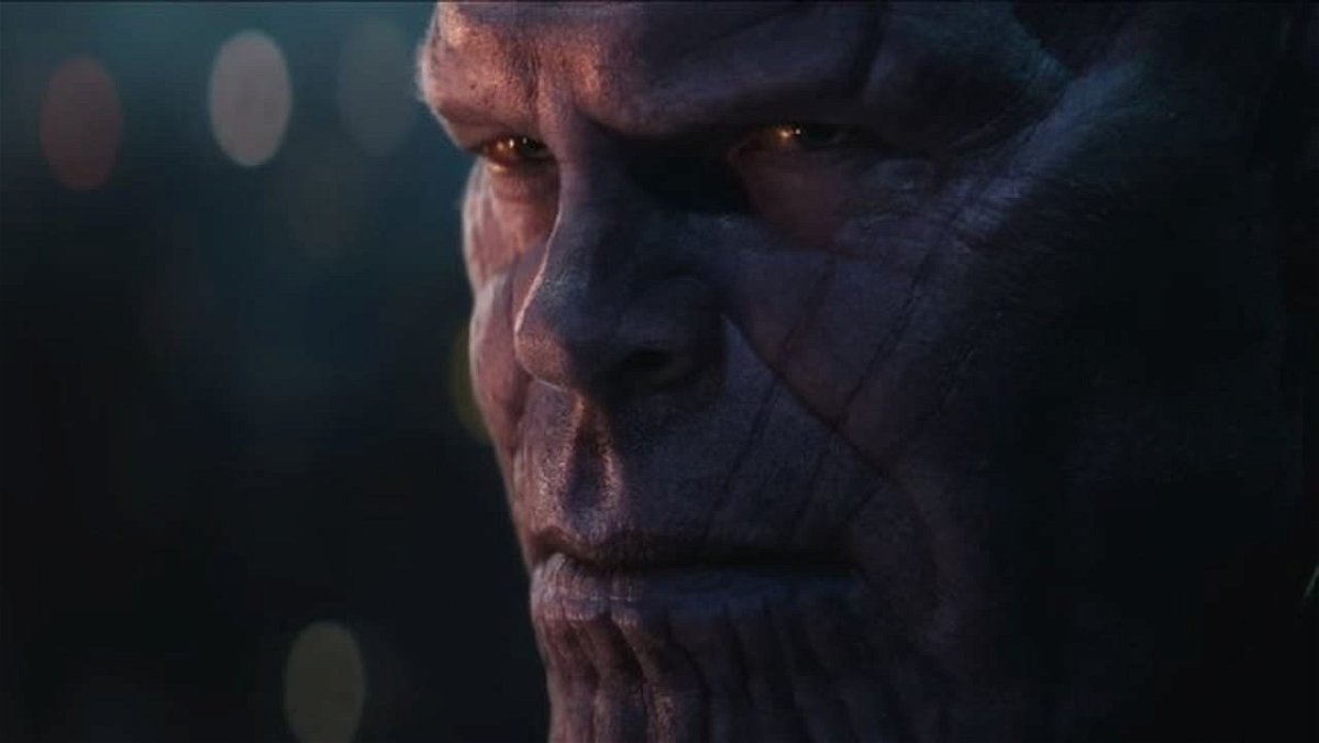 Thanos interpretato da Josh Brolin