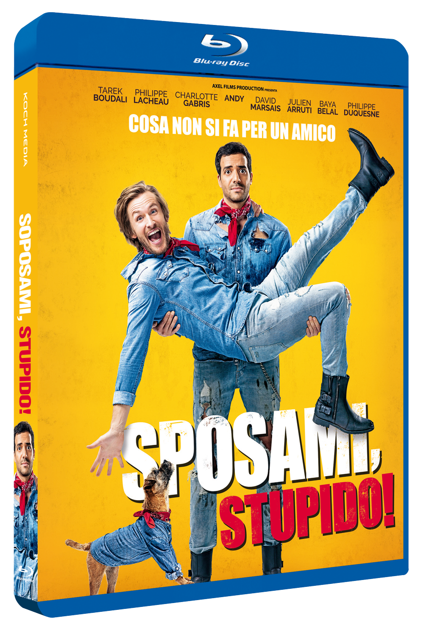 La copertina del blu-ray di Sposami, Stupido!