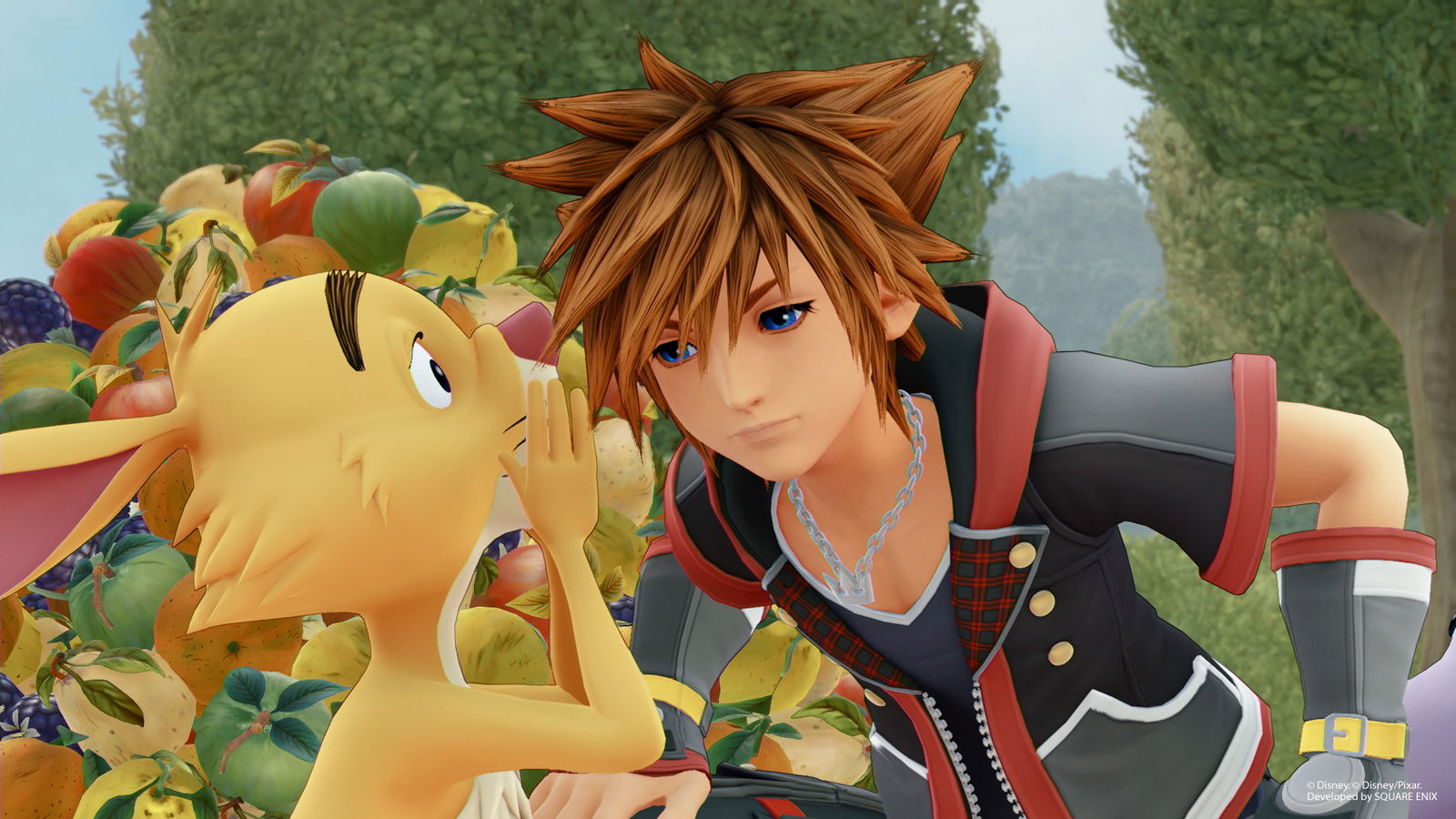 Clicca per vedere l'immagine originale Sora nel mondo di Winnie the Pooh in Kingdom Hearts III