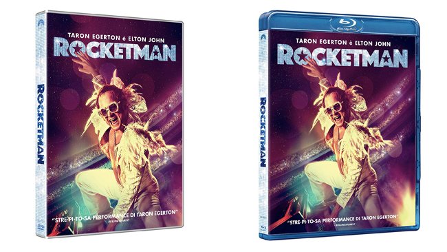 Rocketman - il film nei formati DVD e Blu-ray