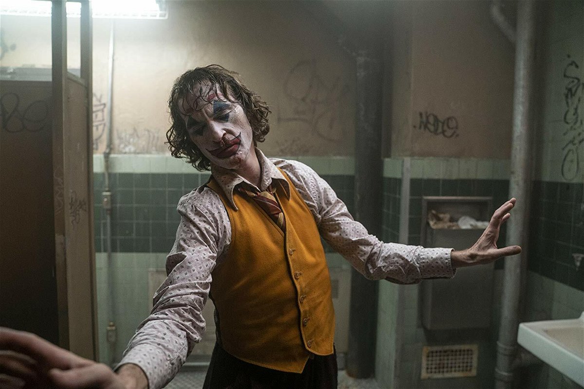 Una foto di Joaquin Phoenix in una scena del film Joker