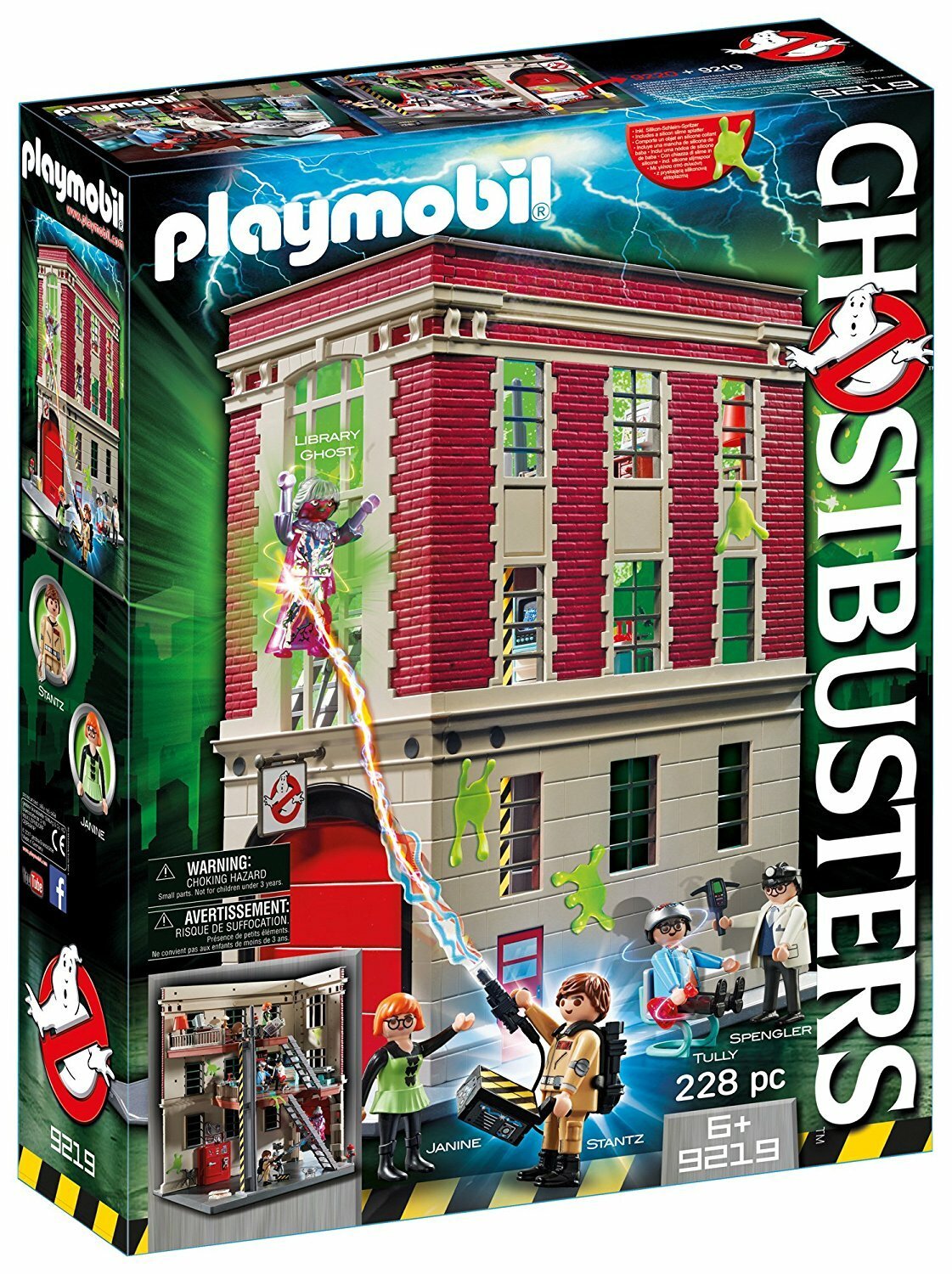 La caserma dei Ghostbusters di Playmobil
