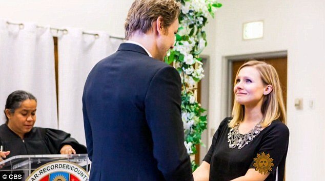 Il matrimonio tra Kristen Bell e Dax Shepard