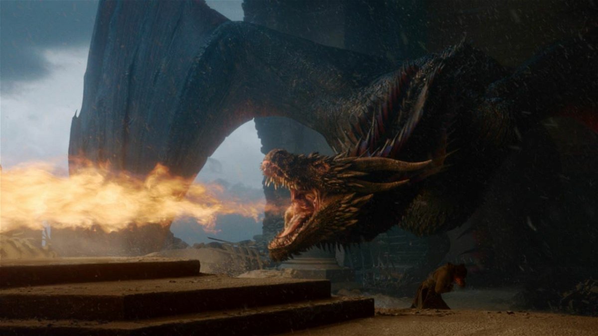 Game of Thrones: Drogon brucia il Trono di Spade