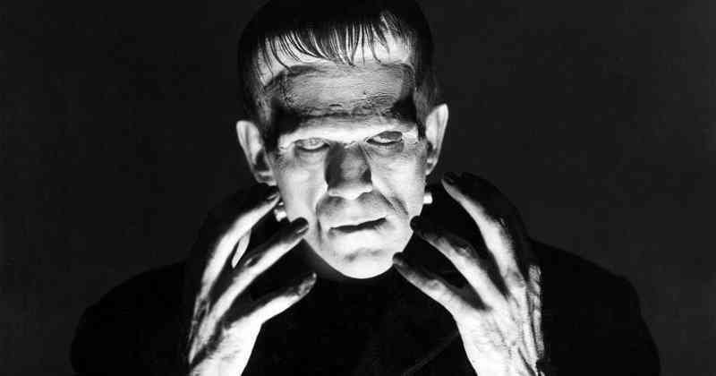 Boris Karloff è Frankenstein