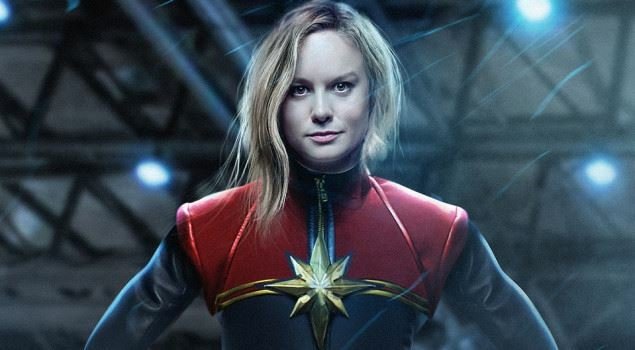 Una fanart di Captain Marvel interpretata da Brie Larson