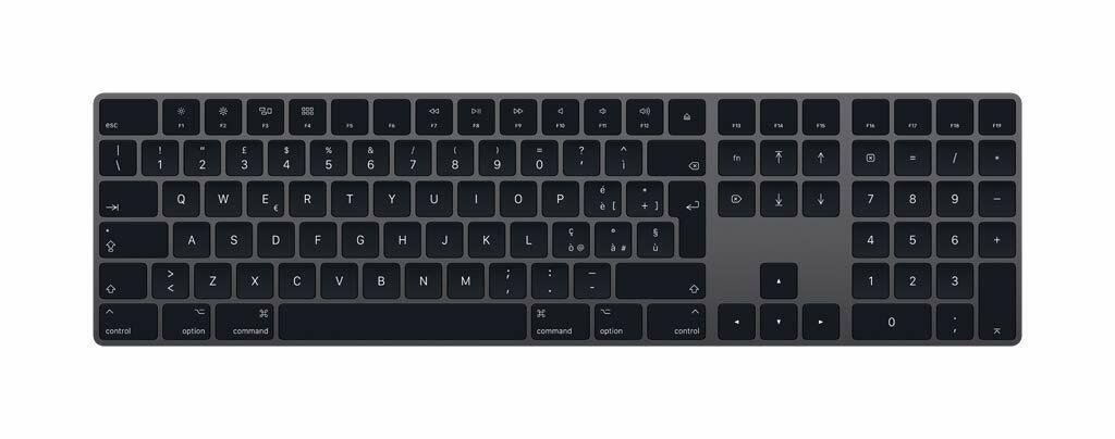 Immagine stampa di Apple Magic Keyboard con tastierino numerico