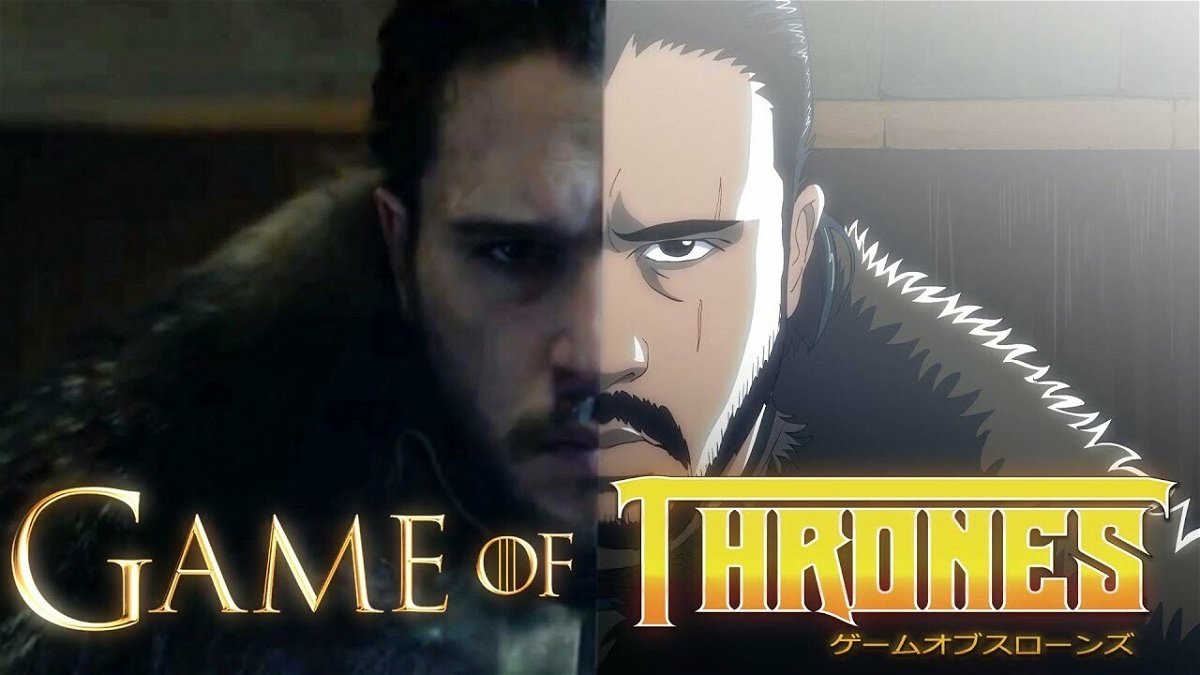 Jon Snow in versione anime nel video di Malec