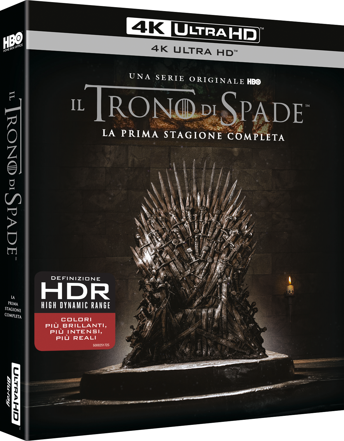 Packshot di Game of Thrones 1 in Blu-ray 4K