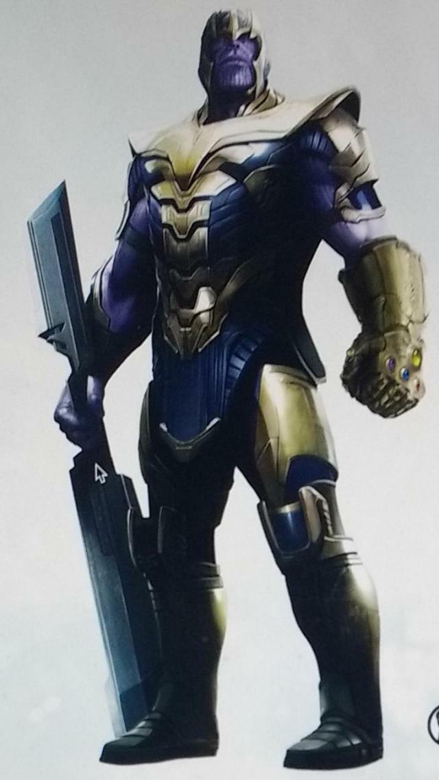 Clicca per vedere l'immagine originale Thanos avrà un nuovo look in Avengers 4?