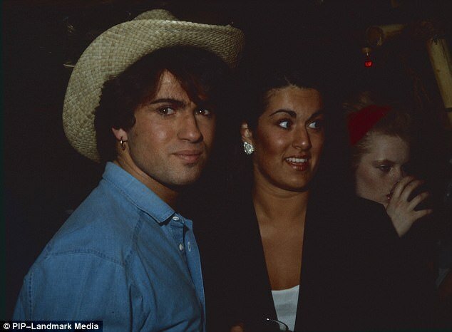 George Michael in un vecchio scatto con la sorella Melanie