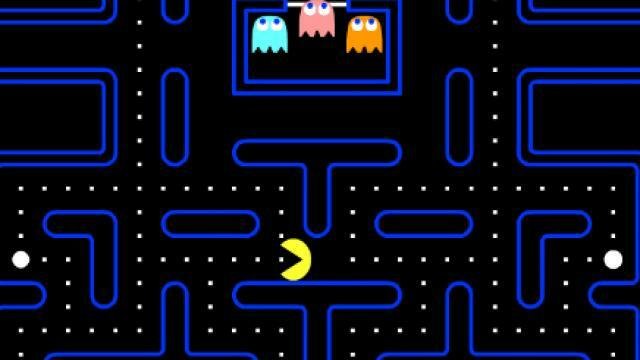 Immagine di un livello di Pacman