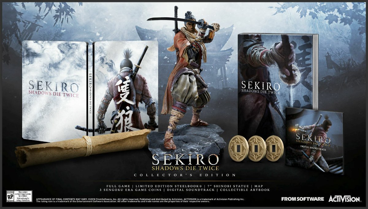 La Collector's Edition di Sekiro