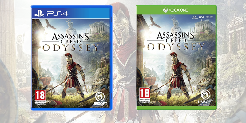 Le boxart di Assassin's Creed Odyssey