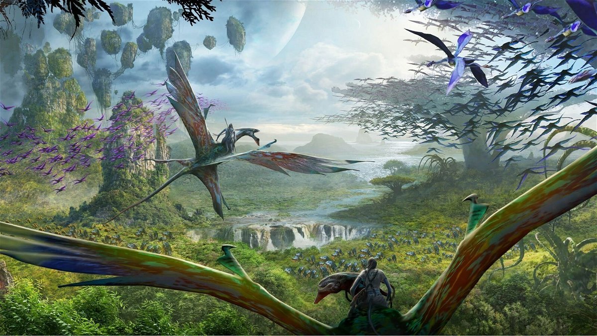 Il mondo di Pandora e le sue creature volanti