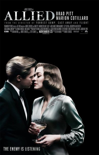 La recensione di Allied con Brad Pitt e Marion Cotillard