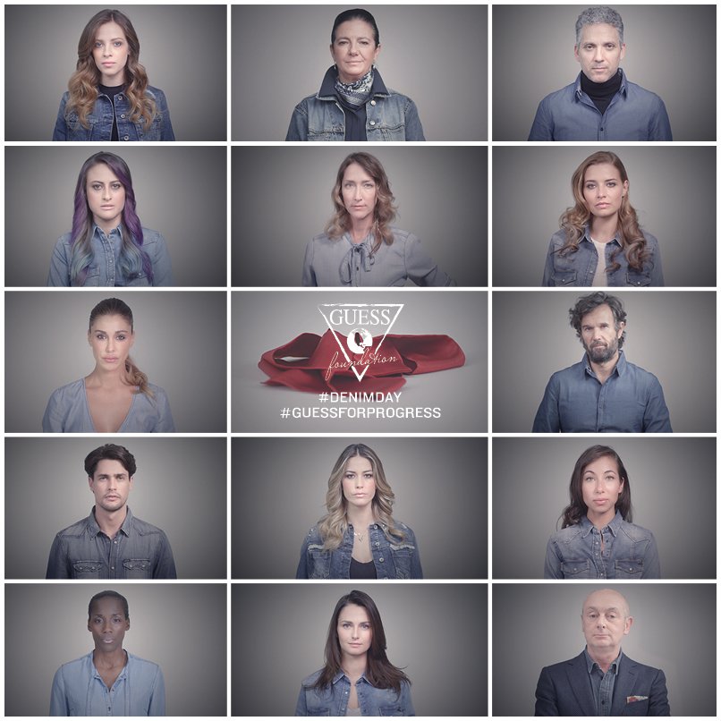 Le celebrity italiane protagoniste del video di sensibilizzazione per il Denim Day 2016