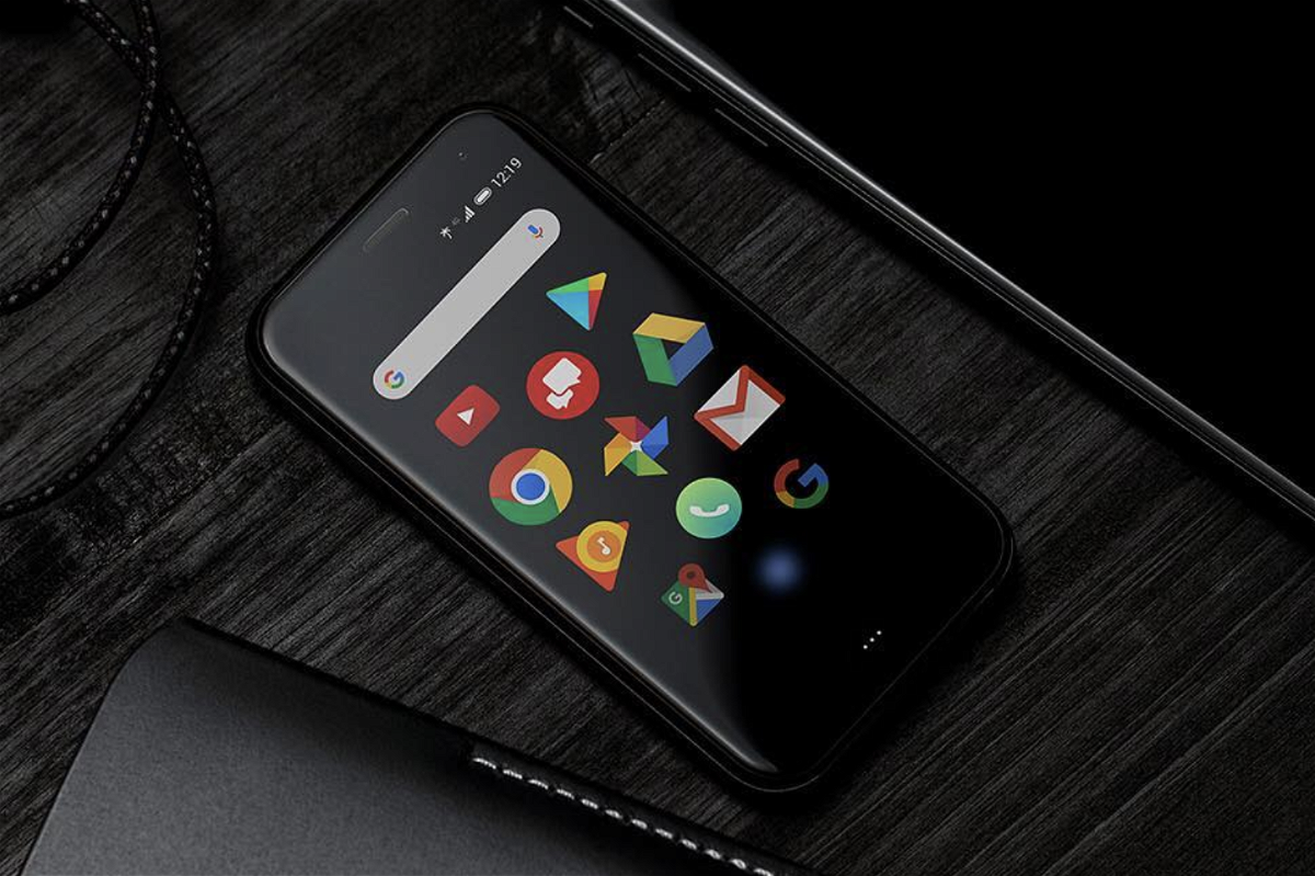 Le icone circolari dell'interfaccia di Android per Palm