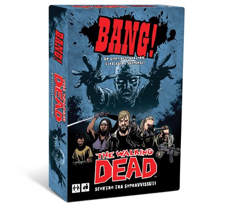 La confezione di BANG! The Walking Dead