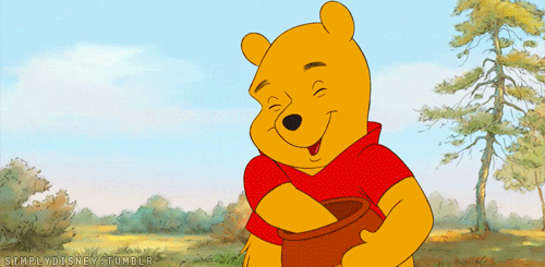 Winnie the Pooh a corto di miele in una GIF