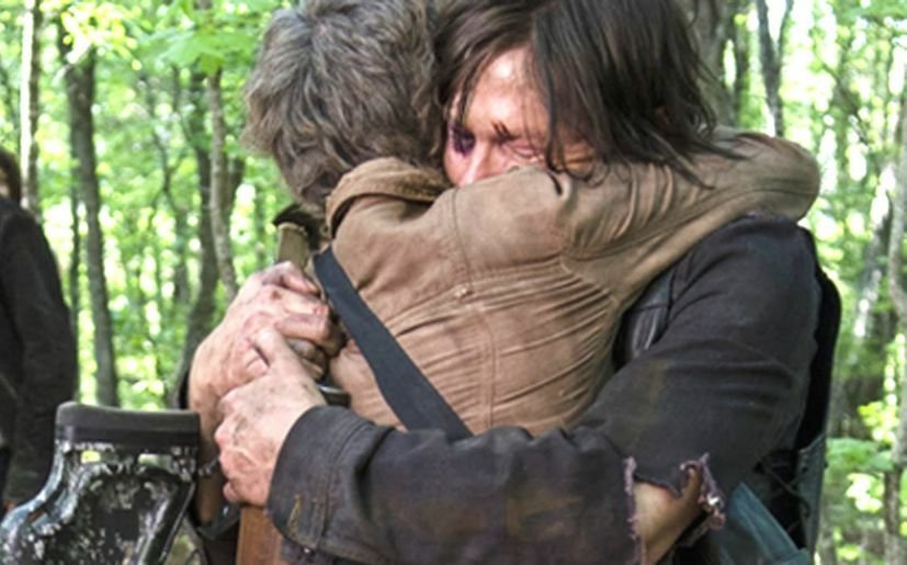 The Walking Dead: Daryl con Carol