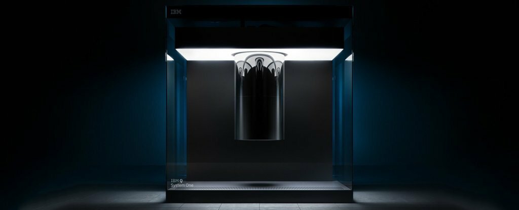 Foto del computer quantistico di IBM per uso commerciale e scientifico