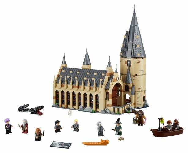 Le 10 Minifigure incluse nel nuovo set di LEGO dedicato al castello di Hogwarts
