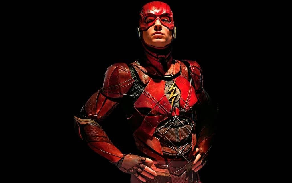 Ezra Miller nei panni di The Flash in Justice League