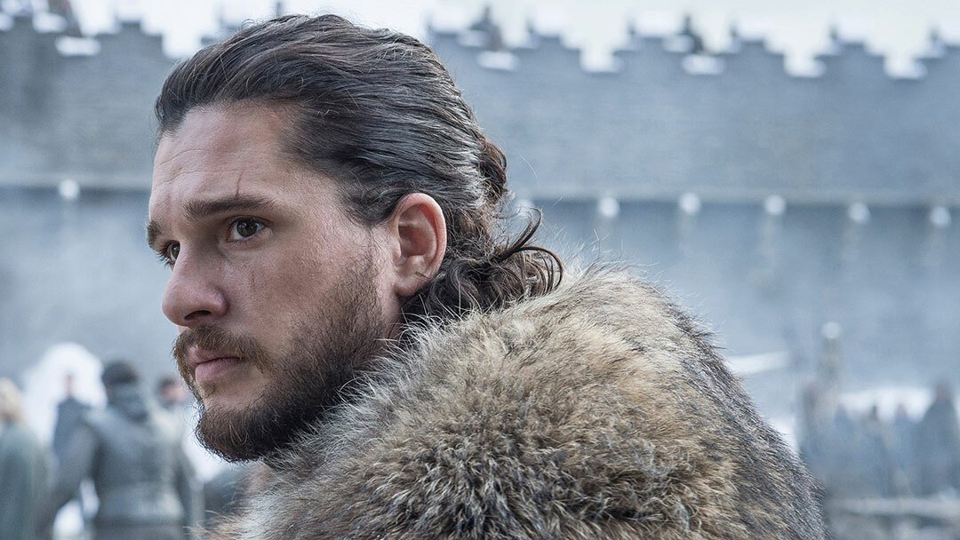Kit Harington è Jon Snow in Game of Thrones