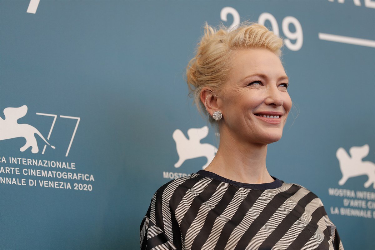 L'attrice Cate Blanchett a Venezia