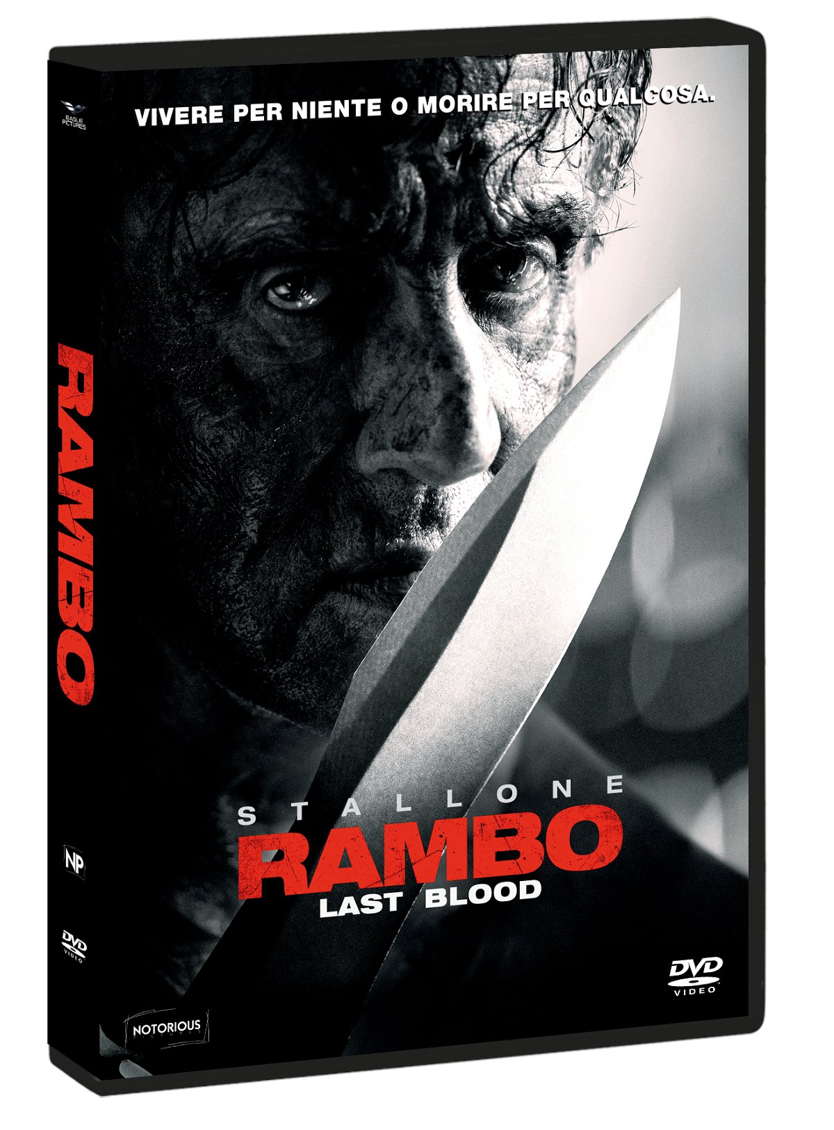 La copertina del DVD di Rambo: Last Blood