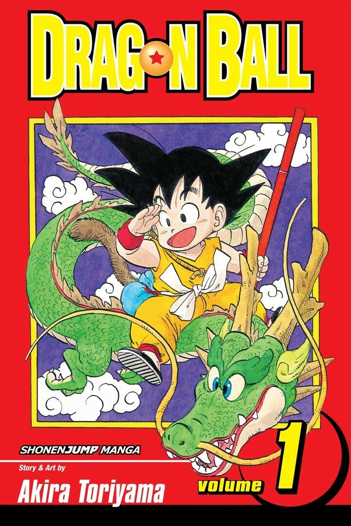 Il primo volume del manga Dragon Ball