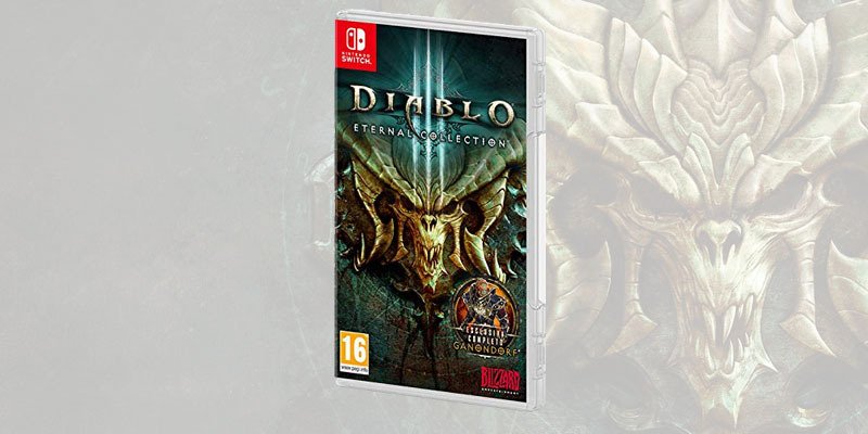 La boxart di Diablo III Eternal Collection su Nintendo Switch