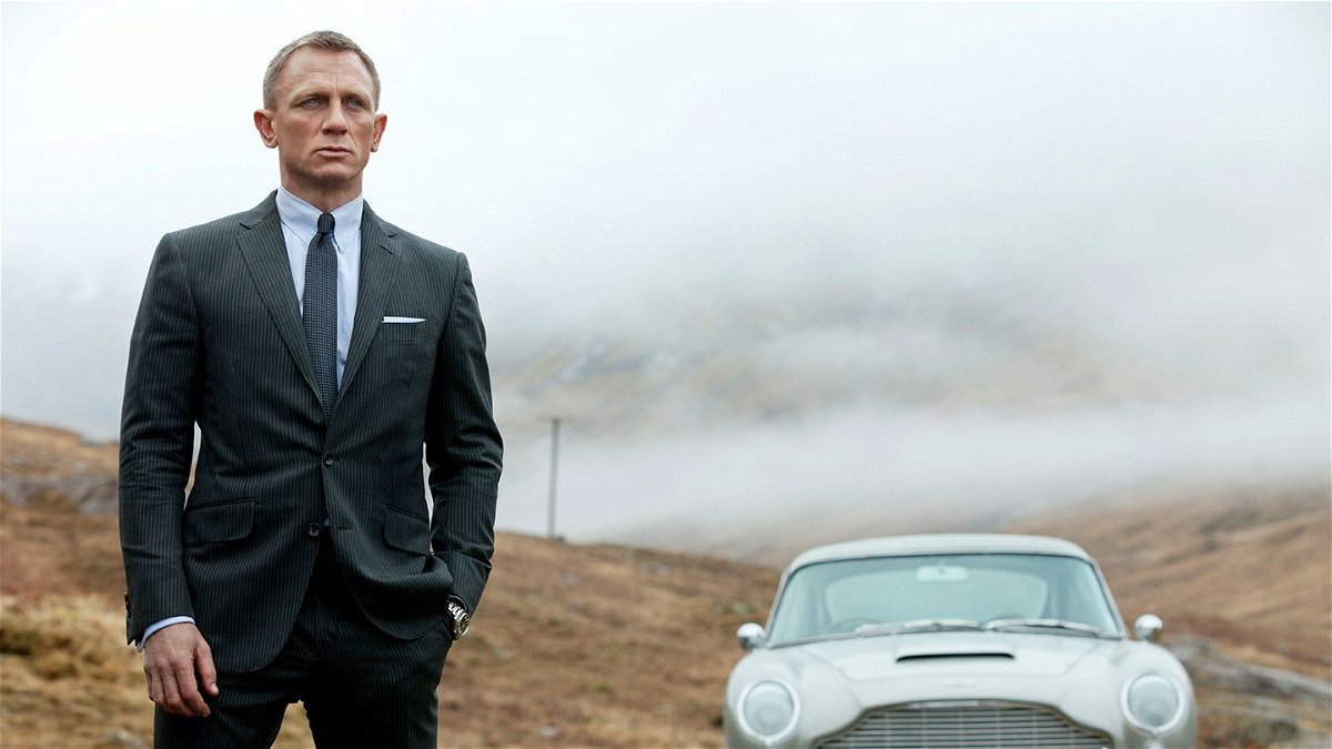 James Bond in una scena di un film