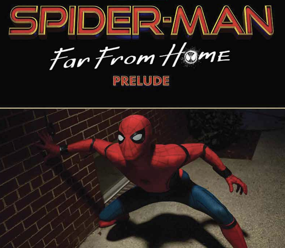 La copertina dell'albo Spider-Man: Far From Home - Prelude edito da Panini Comics