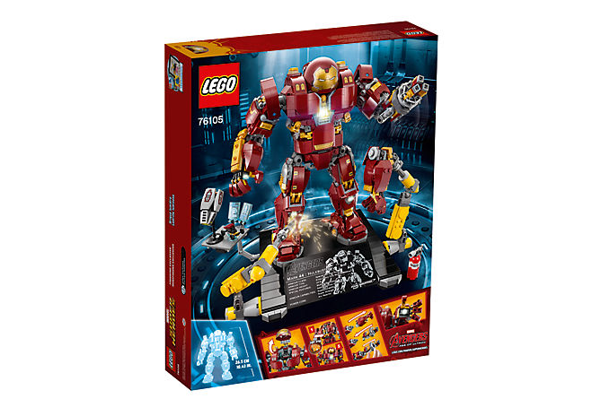 Dettagli del box Hulkbuster: Ultron Edition di LEGO