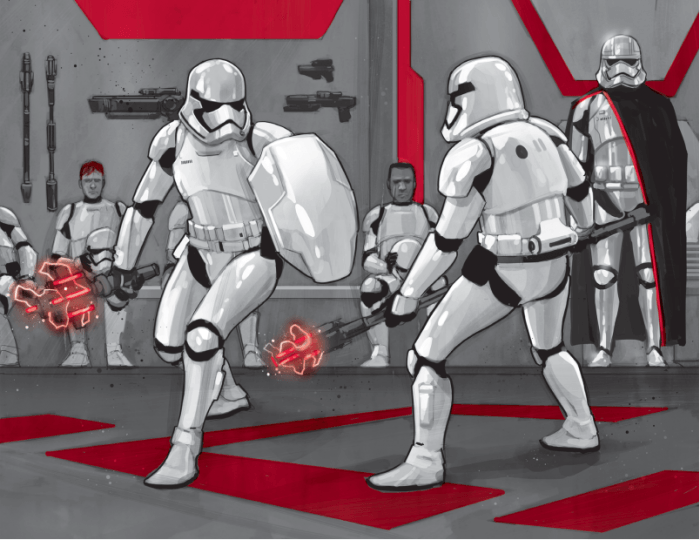 lo stormtrooper TR-8R in Before the Awakening