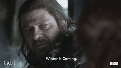 Clicca per vedere l'immagine originale Ned Stark pronuncia la sua iconica frase in una sequenza della prima stagione di Game of Thrones