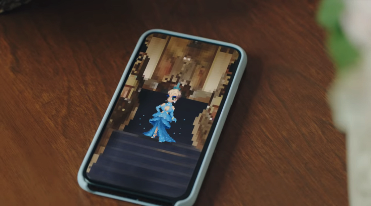 Un'immagine dal trailer di Katy Perry in Final Fantasy Brave Exvius