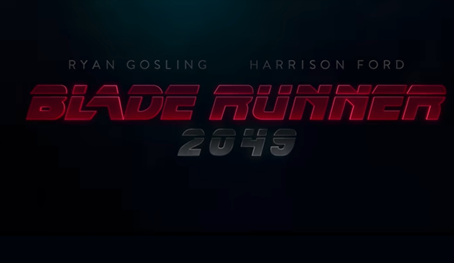 Logo del film Blade Runner 2049