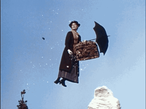 Mary Poppins in cielo