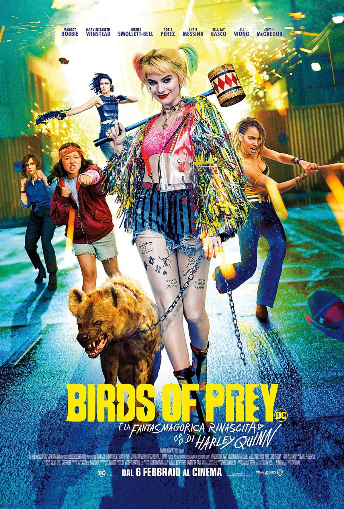 Harley Quinn e le protagoniste di Birds of Prey nel nuovo poster