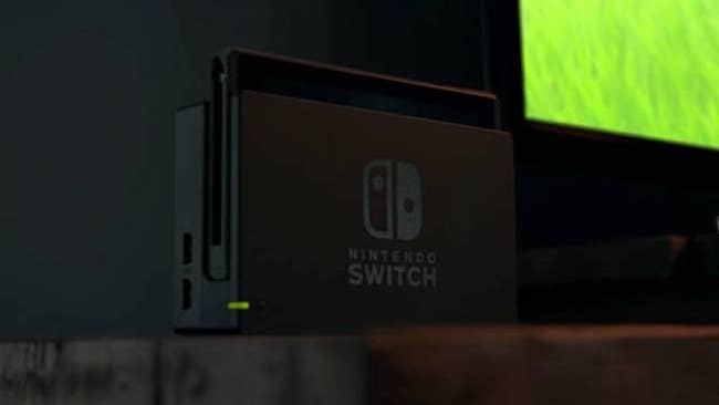 Nintendo Switch collegata alla TV