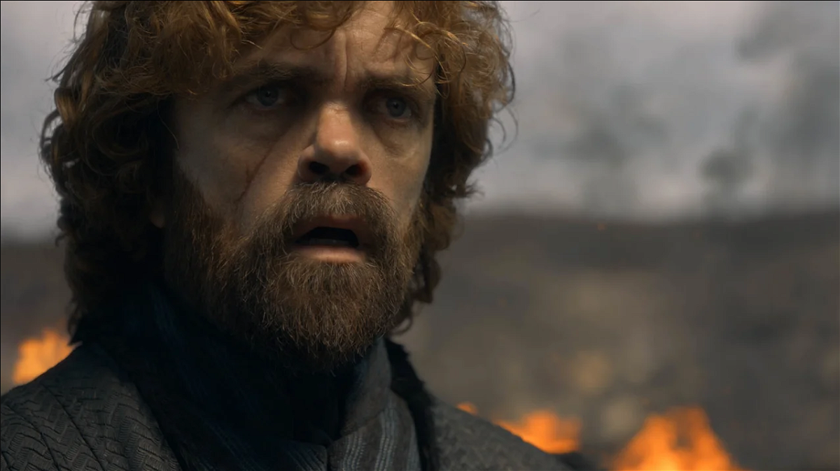 Tyrion è sconvolto sul campo di battaglia di Approdo del Re