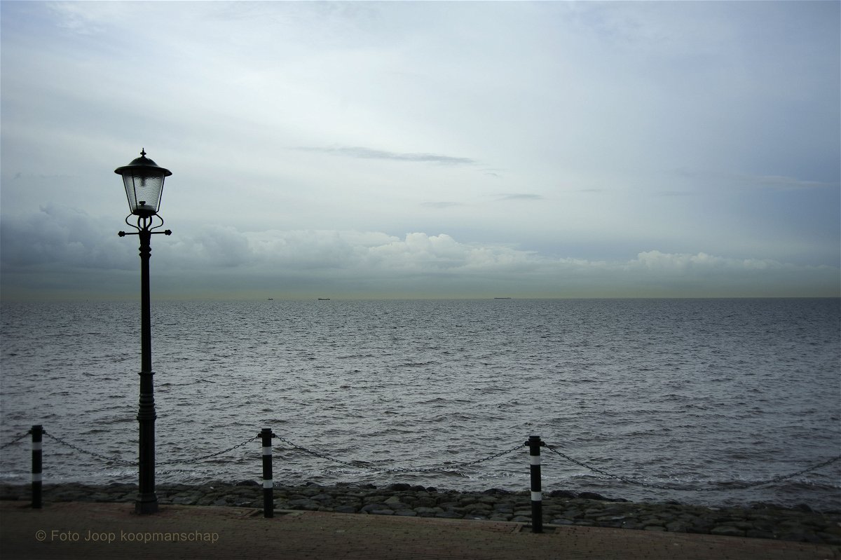 Il lago di Ijsselmeer, a Urk in Olanda, nelle riprese di Dunkirk